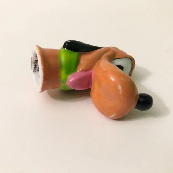 Enesco Disney Mickey and Co Pluto Figure Head Ceramic 2 Inch Tall - Picture 7 of 16